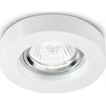 Bodové svítidlo Kulatý očka Ideal Lux bílá