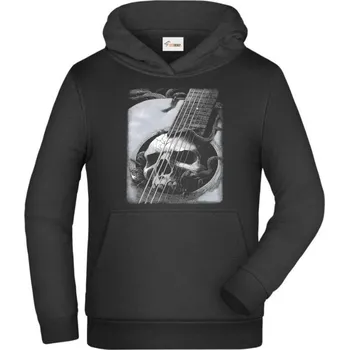 Pánské tričko Rebelantská melodie - Dětská mikina s kapucí - 140 cm