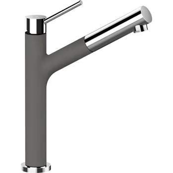 Vodovodní baterie Schock DION Silverstone s vytahovací koncovkou 510120SIL