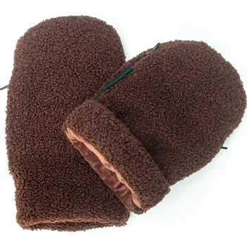 Rukávník KONG.WALTHER Osterbro Rukavice na kočárek Teddy Chocolate Brown