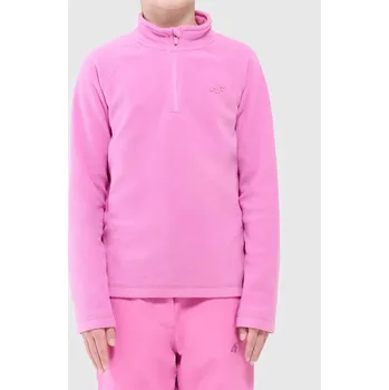 Dívčí mikina Dívčí fleecová mikina 4F velikost 146/152 hot pink