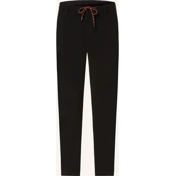 Pánské kalhoty Alberto Pánské Chino Kalhoty Jump Slim Fit, černá, 30