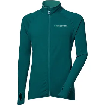 Pánská funkční mikina Progress Torez Merino Velikost: L / Barva: zelená