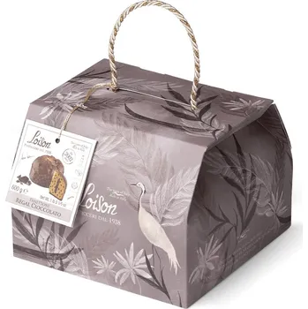 Trvanlivě pečivo Loison – Panettone – Cioccolato – 600 g – s kapkami hořké čokolády