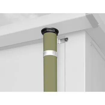 Zahradní domek Hörmann Dešťový okap pro domek Juno (2 kusy na sadu včetně materiálu)