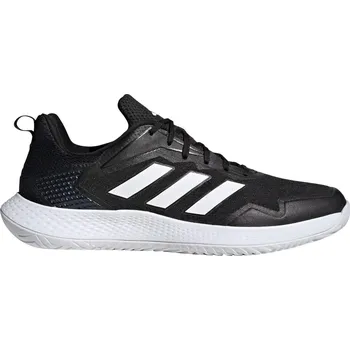 Pánská tenisová obuv ADIDAS Pánské tenisové boty Defiant Speed 44 2/3 BÍLÁ|ČERNÁ|ŠEDÁ