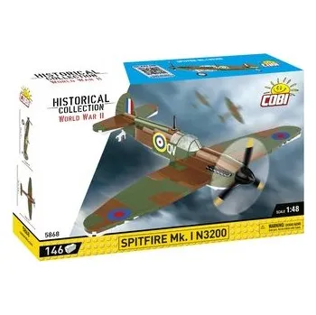 Stavebnice COBI II WW Spitfire Mk. I N3200, 1:48, 146 k