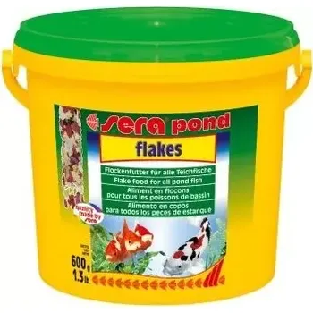 Krmivo pro rybičky SERA Sera kompletní krmivo pro ryby v jezírku Pond Flakes 3000ml