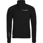 Pánská funkční mikina Progress Torez Zip Merino Velikost: XL / Barva: černá