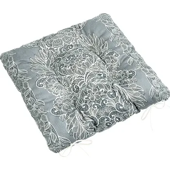 Podsedák Bellatex Sedák Gita prošívaný Šedá,Bílá