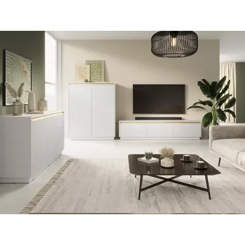 Obývací stěna Obývací sestava ROYAL - bílá