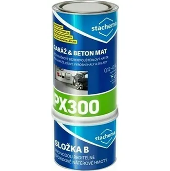 barva na beton Nátěr epoxidový Stachema PX300 RAL 7045 šedá mat 5 kg