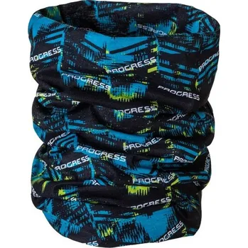 Nákrčník Multifunkční šátek Progress D TUBE 9TV Barva: modrá/zelená