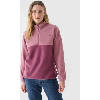Dámská mikina Dámská fleecová mikina 4F velikost XL dark pink