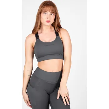 Dámské spodní prádlo GORILLA WEAR Dámská podprsenka Gorilla Wear Monroe XL ŠEDÁ