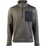Mikina THERMO-FLEECE ¾ ZIP ZELENÁ vel.L