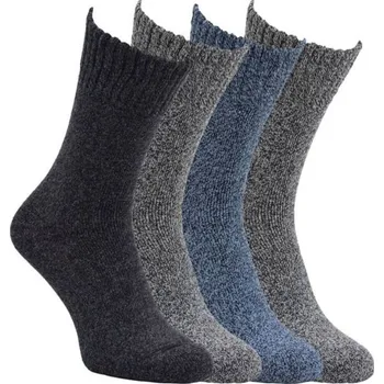 Dámské ponožky RS ponožky teplé froté 12778/33350 Barva: Antracit, Velikost: 43-46