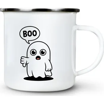 Duch Boo - Plechový hrnek VELKÝ 400ml (500 ml po okraj) - 400 ml