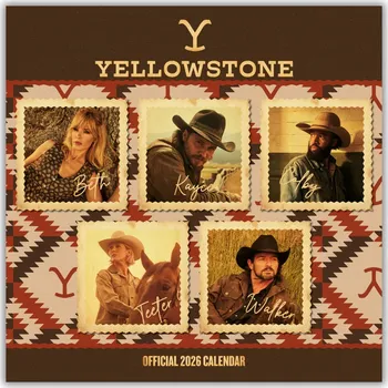 Kalendář Kalendář Yellowstone 2026