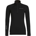 Dámská funkční mikina Progress Tispa Zip Merino Velikost: L / Barva: černá