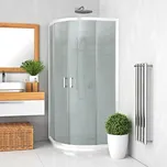 ROTH Čtvrtkruhový sprchový kout LEGA LINE LLR2 800 Transparent/Bílý (555-8000000-04-02)