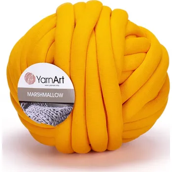 Galanterie Yarn Art příze Marshmallow 916 žlutooranžová mandarinka