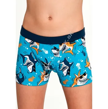 Chlapecké spodní prádlo Boxerky Cornette Boxer700/121-shark2 Barva: 121, Velikost: 146-152