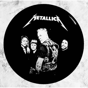 Podtácek 3DTiskRewri Pivní tácek METALLICA