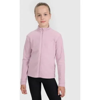 Dívčí oblečení Dívčí fleecová mikina 4F velikost 158 light pink