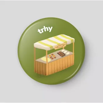 Magnetická kreslící tabulka Trhy - plánovací magnetka