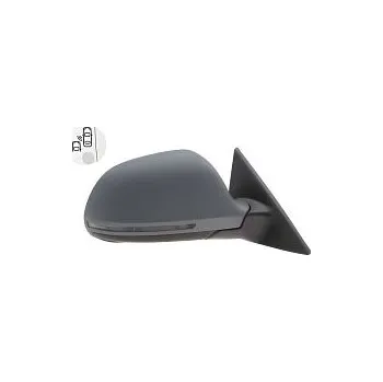 Auto zrcátko Pravé zpětné zrcátko AUDI A5 (B8) | 2007-2011 | elektrické, elektricky sklápěné, asistent změny pruhu, vyhřívané, pro lak | SRL