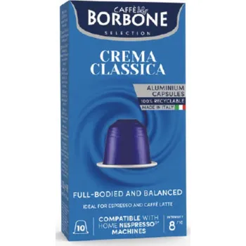 Caffé Borbone Caffe Borbone Mia CLASSICA hliníkové kapsle do Nespresso 10ks