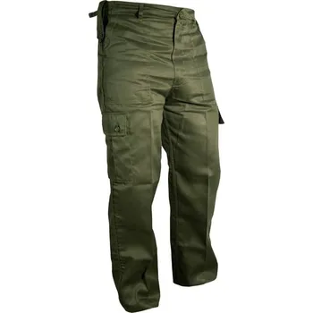 Pánské kalhoty Kalhoty britské KOMBAT ZELENÉ vel.30
