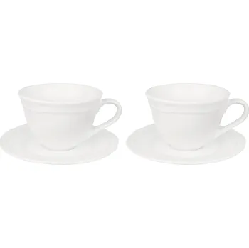 CASA DOMANI Florence Scallop S/2 espresso šálek & podšálek