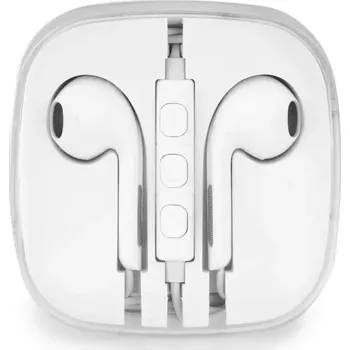 Sluchátka Hands Free MEGA Bass USB Typ C barva bílá