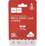 Paměťová karta micro SD HOCO 16GB Class 10 High Speed Blistr