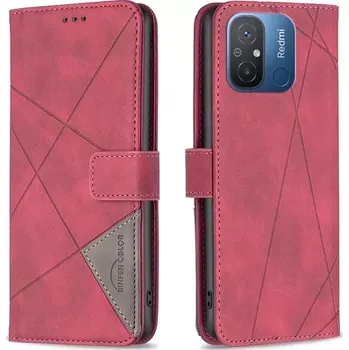 Pouzdro na mobilní telefon Pouzdro Book CaseMe Binfen Samsung A155/A156 Galaxy A15 4G/5G, barva červená