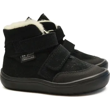 Chlapecká zimní obuv Zimní barefoot boty JONAP JERRY černá VLNA nepromokavé Velikost: 23