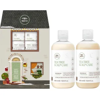 Kosmetická sada Dárková sada pro plnější vlasy Paul Mitchell Tea Tree Scalp Care Duo + dárek zdarma