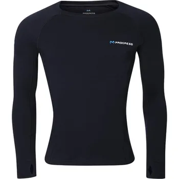 Pánské funkční triko Progress MT TDR 250 Velikost: M / Barva: černá/modrá