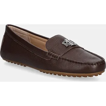 Dámské mokasíny Kožené mokasíny Lauren Ralph Lauren Barnsbury 802942768016.200 hnědá 89X, EUR 39