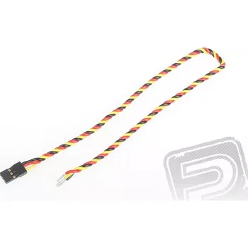 RC náhradní díl Hitec 5837 servokabel 25cm JR kroucený silný