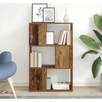 Televizní stolek vidaXL Sestava TV skříněk Hnědá 60 x 24 x 94,5 cm kompozitní dřevo [875191]