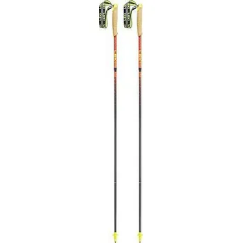 Trekingová hůl LEKI Turistické nordic walking hole Alphatrail FX.One Superlite 130cm ČERNÁ|ČERVENÁ
