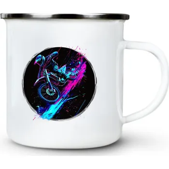 Adrenalin na dráze - Plechový hrnek VELKÝ 400ml (500 ml po okraj) - 400 ml