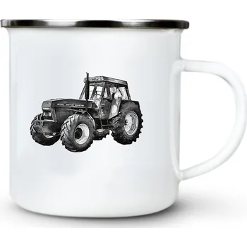 Zetor 16145, V7 - Plechový hrnek VELKÝ 400ml (500 ml po okraj) - 400 ml