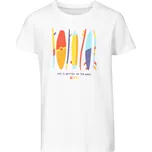 OMESO BÍLÁ DĚTSKÉ BAVLNĚNÉ TRIKO NAX 104-110