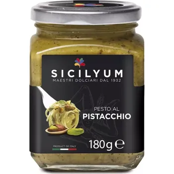 Pesto ze sicilských pistácií Sicilyum 180g (Pesto al pistacchio)