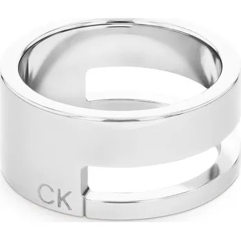 Prsten Calvin Klein Dámský ocelový prsten Geometric Essentials 35000680 52 mm + 2 měsíce na vrácení zboží