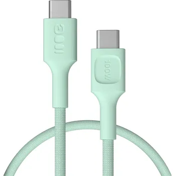 Datový kabel GreenCell Green Cell USB-C kabel 100W, Power stream fast charging, 0.3 m, šedá